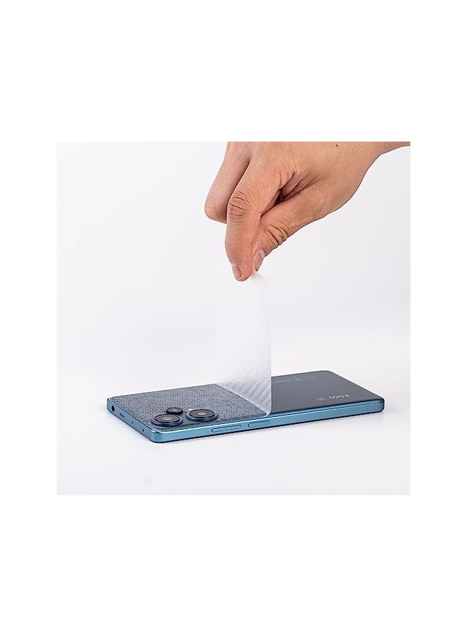 ايبيويند حزمة حامي الشاشة ل Xiaomi Poco F5 5G 6.67 بوصة ليس لـ Xiaomi Poco F5 Pro 5G 6.67 بوصة 9H صلابة الزجاج المقسى مع 1 قطعة حامي عدسة الكاميرا 1 قطعة فيلم ألياف الكربون الخلفي - Image 4