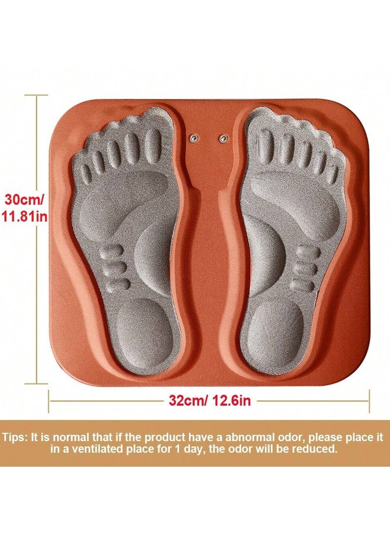 Ru syanl - EMS 3D Foot Massager with Microcurrent Pulses Rechargeable Cordless Foot Massage Mat for Relieve Fatigue - Image 1