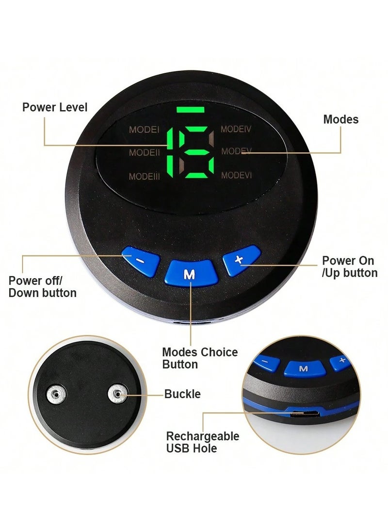 Ru syanl - EMS 3D Foot Massager with Microcurrent Pulses Rechargeable Cordless Foot Massage Mat for Relieve Fatigue - Image 1