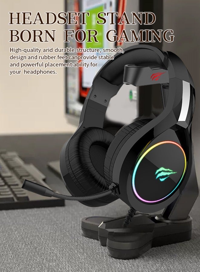 havit Stylish Headphone Holder, Non-slip Headset Stand, Portable and Lightweight for Travel Use  - Image 2