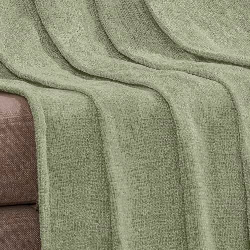 Sleepyhead Premium Soft Chenille Throw Blanket for Sofa, Couch, Chair & Bed (72"x48") Apple Green | Cozy Decorative Throw | Plush, Lightweight & Stylish Home Accent - Image 2
