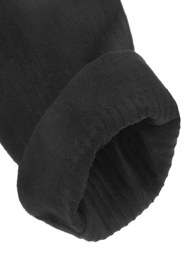 MioCloth Thermal Knee Warmer Sleeve Winter Leg Brace Protector Circulation Improvement,Joint Pain Relief,Knee Arthritis Knitted Wool for Men Women Running Gym Yoga Fitness Keep Warm Soft Knee Brace 1 Pair - Image 5