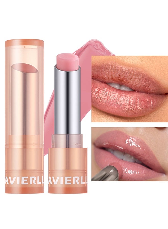 Avierll Moisturizing Lip Balm, Hydrating Sheer Formula Lip Balm, Natural Glossy Finish, Moisturizing Lip Care Balm for Dry Lips, Pink Forever - Image 1