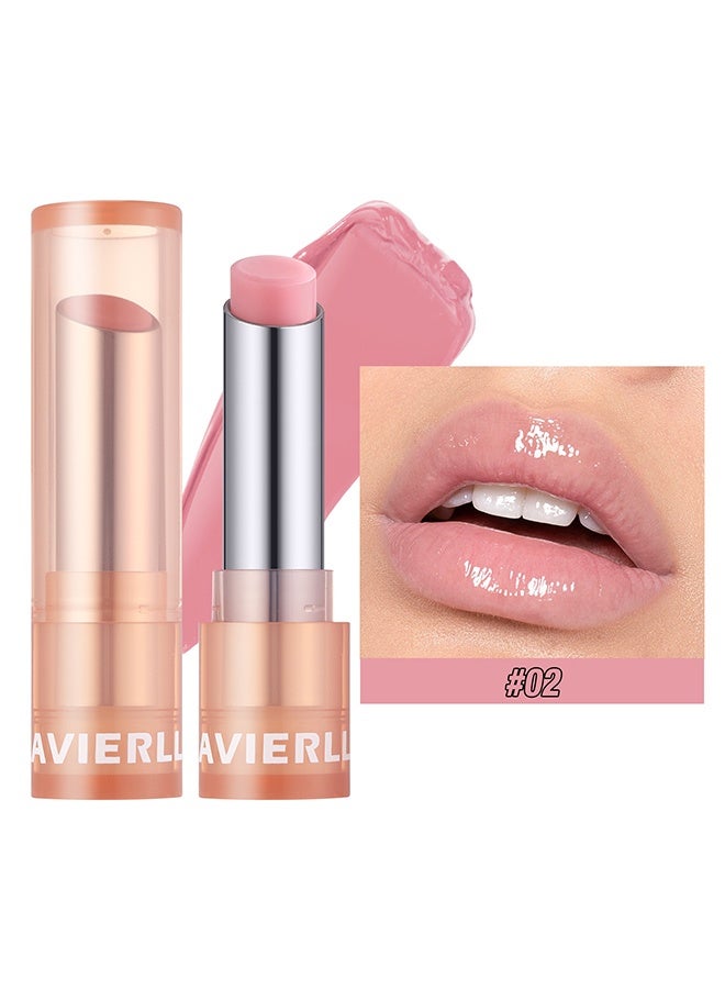 Avierll Moisturizing Lip Balm, Hydrating Sheer Formula Lip Balm, Natural Glossy Finish, Moisturizing Lip Care Balm for Dry Lips, Pink Forever - Image 2