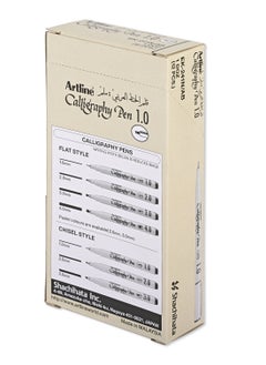 Artline Artline 12 Pieces EK-241N/AB Arabic Caligraphy Pen Acid Free, Line 1.0mm, Colour:Blue - ARFPAR241BL  - Image 5