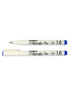 Artline Artline 12 Pieces EK-241N/AB Arabic Caligraphy Pen Acid Free, Line 1.0mm, Colour:Blue - ARFPAR241BL  - Image 3