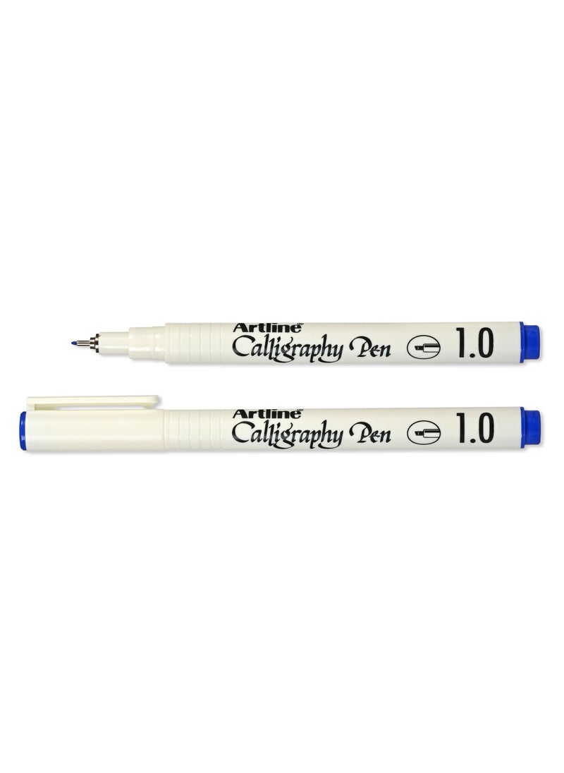 Artline Artline 12 Pieces EK-241N/AB Arabic Caligraphy Pen Acid Free, Line 1.0mm, Colour:Blue - ARFPAR241BL  - Image 3
