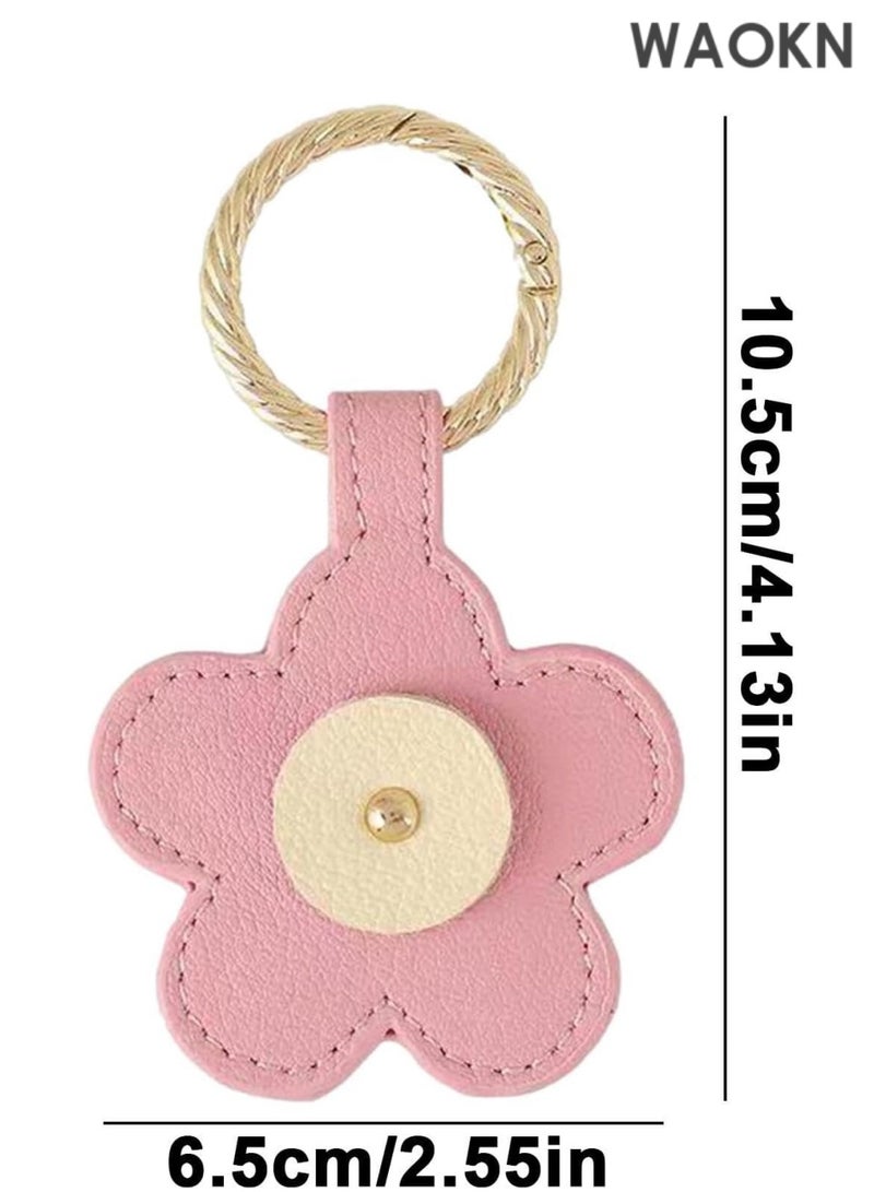 WAOKN Magnetic Flower Hat Clips for Women - Cute Multifunctional Travel Hat Holder with Secure Pocket Clip - Rustproof Metal Sunglasses & Cap Keeper for Backpacks, Beach Bags, Purses - Must Have Vacation Accessories (pink）. - Image 2