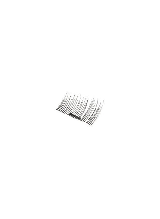 NIBEMINENT 3D Single Magnet False Eyelashes Black