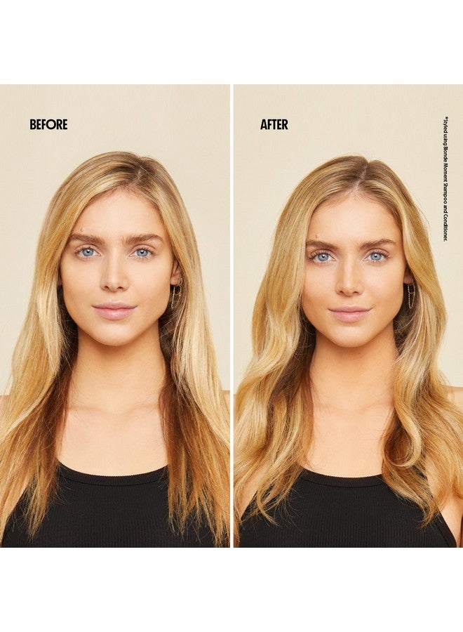 Not Your Mother's شامبو وبلسم Blonde Moment الأرجواني (عبوة من قطعتين) 8 أونصة سائلة مثالي للشعر الأشقر الفاتح والبني والفضي يساعد على الترابط والتلوين المضاد للنحاس والإصلاح والترطيب - Image 4