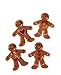 Fun Express Deluxe Holiday Mini Vinyl Gingerbread Men 48 Count - Image 2