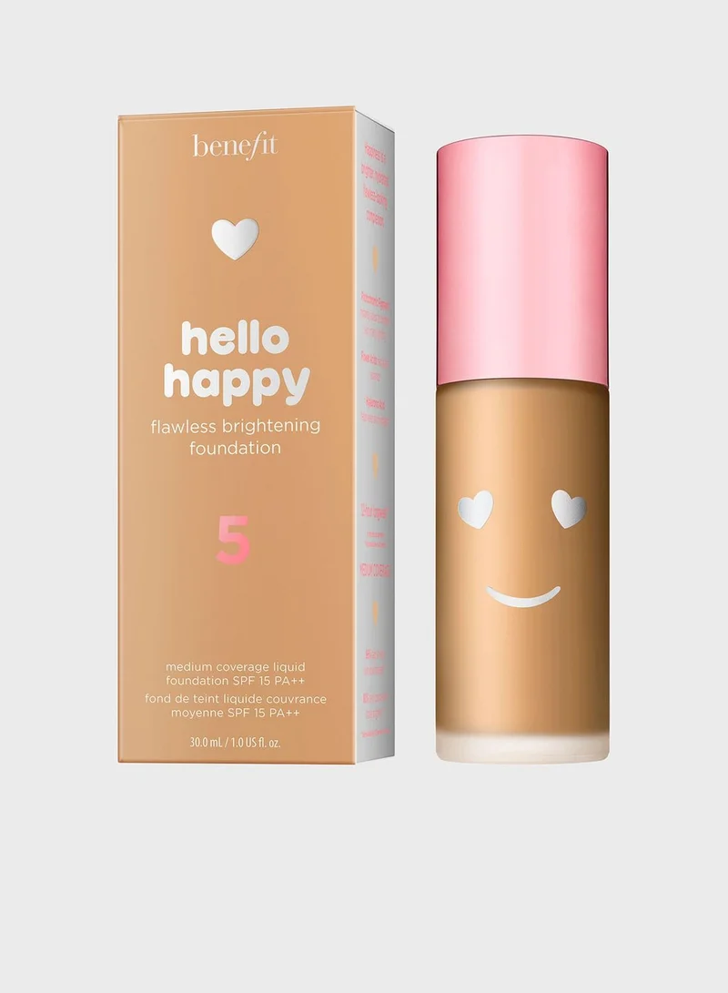 Benefit Cosmetics Hello Happy Flawless Brightening Foundation 05
