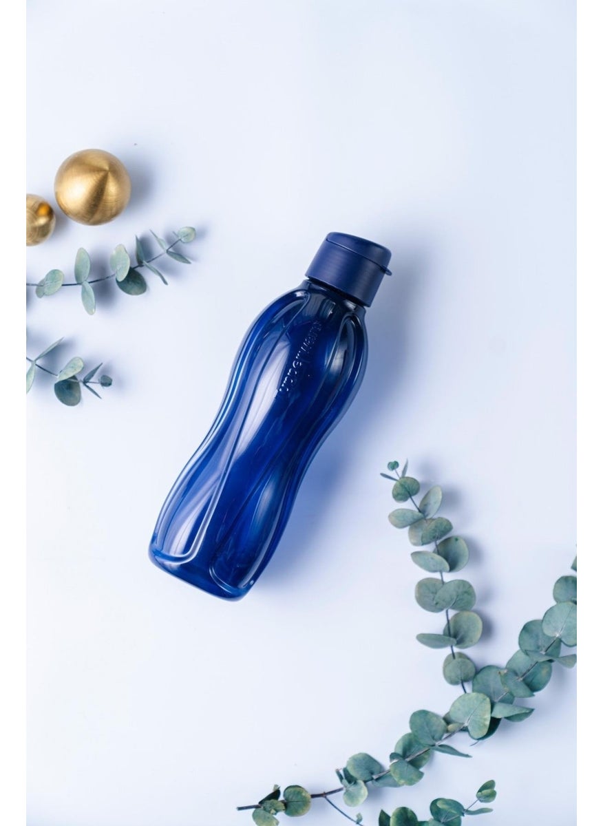 Tupperware Eco Bottle Drinker Easy Lid 1l Dark Blue  - Image 3