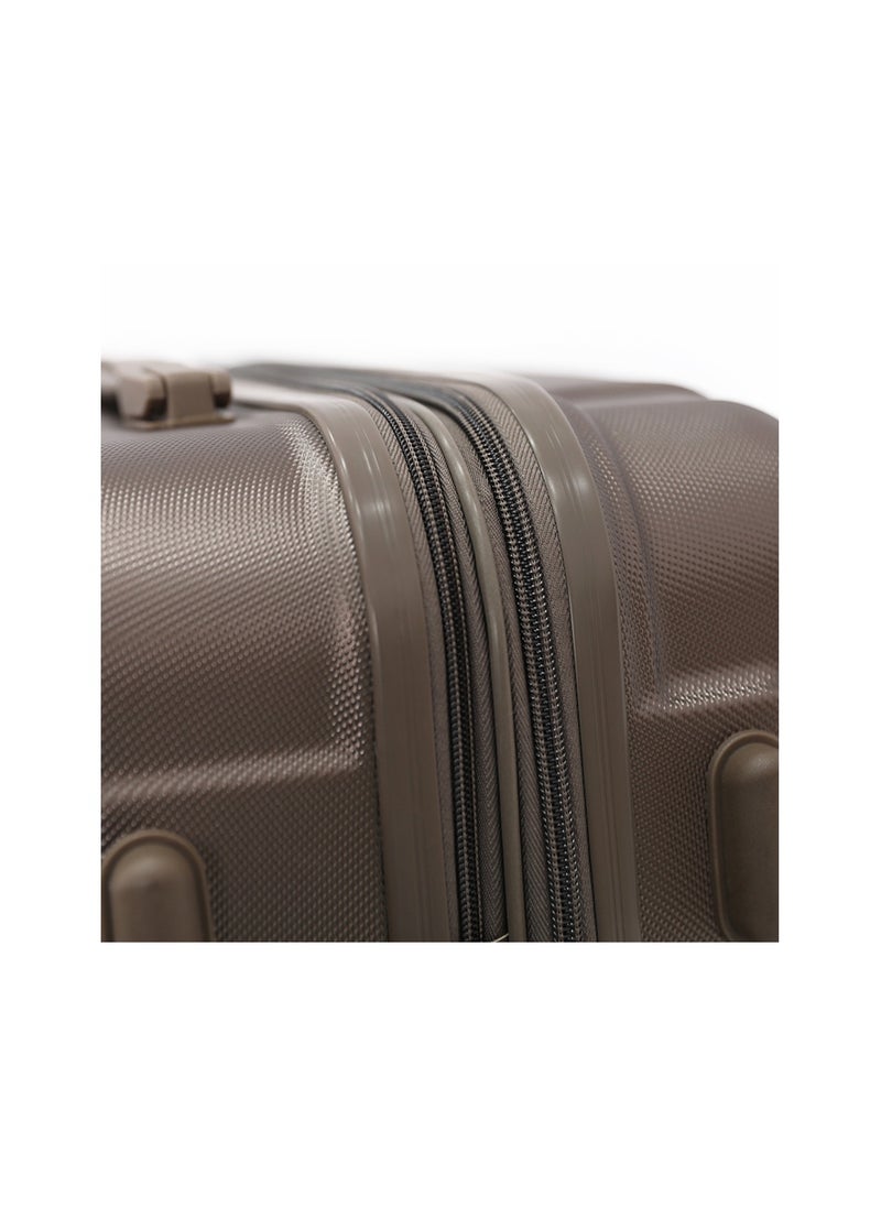 GIORDANO مجموعة حقائب سفر صلبة مكونة من 3 قطع، لون بني (S-20&quot;، M-24&quot;، L-28&quot;)  - Image 4