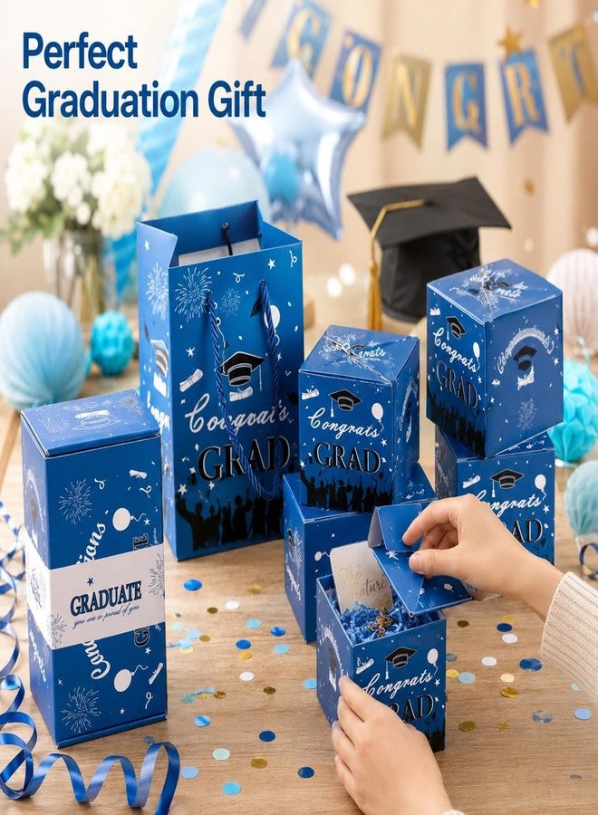 WesGen 2026 Graduation Explosion Gift Box – 12PCS Pop Up Cash Money Holder, Creative Surprise Money Gift for Graduate Party, Fillable DIY Card, Unique Party Favor - Image 5