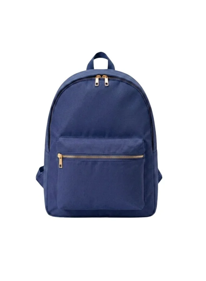 القبيلة السعيدة Navy Blue School Backpack