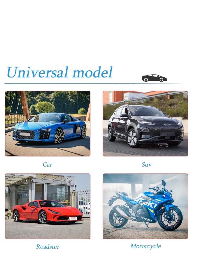 SYOSI Car Spoiler Canards Kit 4 PCS Universal Car Front Bumper Lip Splitter Soft Car Body Anti-Collision Fins Decoration Strip Bumper Lip Splitter Decal Sticker Exterior Accessories Black - Image 4