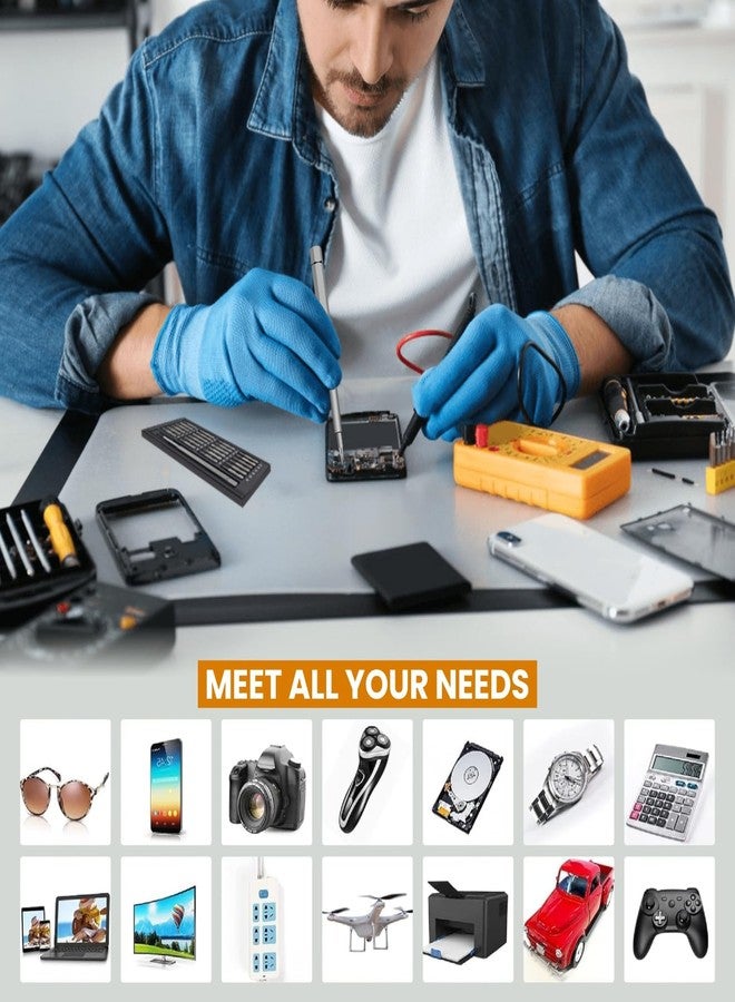 Dyazo 24-in-1 Precision Screwdriver Kit | Professional Hardware Tool Set with Magnetic Handle & Interchangeable Bits | Compact & Portable Case for Electronics, Mobile, PC, Watch & Home Repair (Black) - Image 5