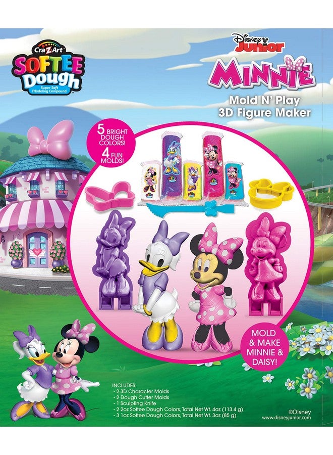Cra-Z-Art Disney Minnie Mouse Mold N' Play 3D Figure Maker Small - Image 2