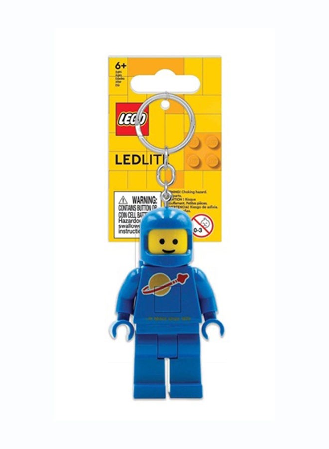 Lego IQ Minifigures Keychain Light Spaceman (Blue)