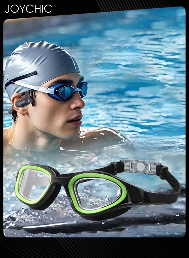 Joychic High Clarity Waterproof Anti Fog Swim Goggles with Adjustable Strap for Men Swimming - Image 1