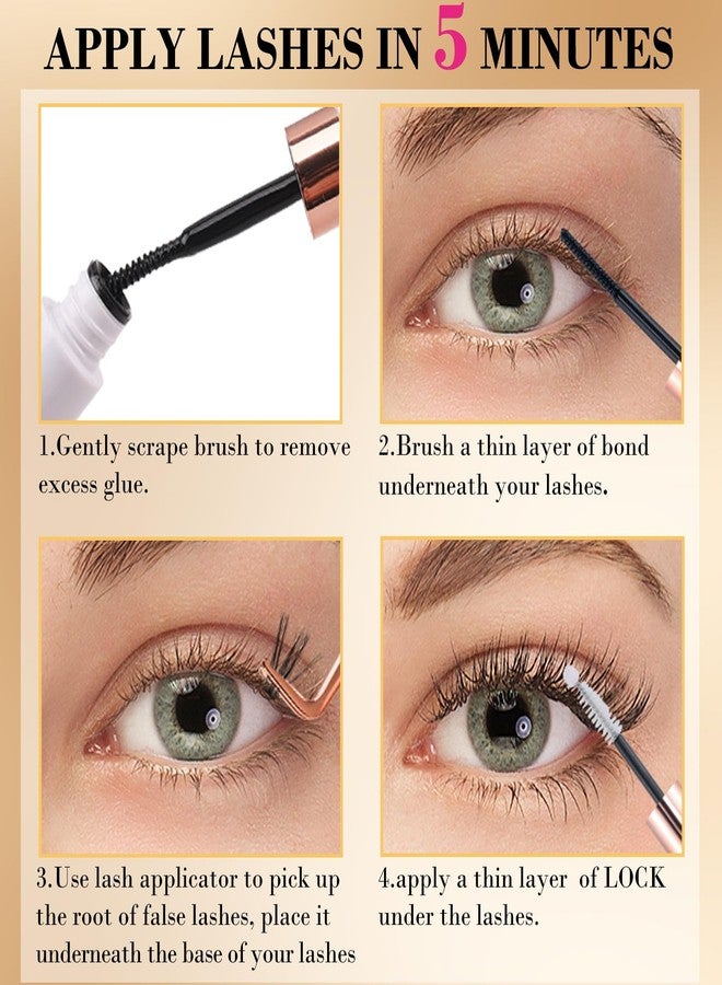 Miuffue 360 PCS Individual Cluster Lashes C Curl 0.07D 9-16mm MIX 40D DIY Eyelash Extensions Reusable False Lashes Long Faux Mink Eyelash Clusters Extensions - Image 4