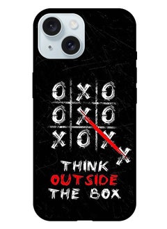Protective Case Anti Scratch Shock Proof Bumper Cover For iPhone 15 Plus Think out of the box