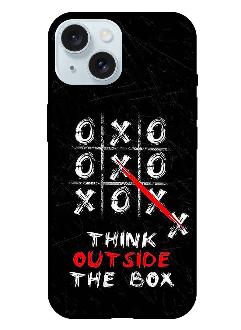 Theodor - Protective Case Anti Scratch Shock Proof Bumper Cover For iPhone 15 Plus Think out of the box - Image 1