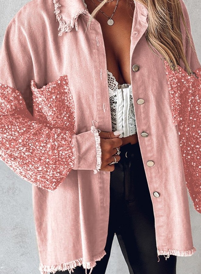 Yailla Bead Stitching Cardigan 