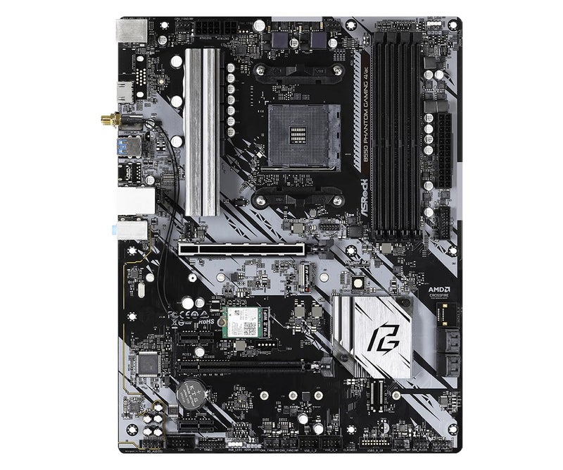 ASRock لوحة أم ASRock B550 Phantom Gaming 4 AC تدعم معالجات AMD AM4 Ryzen™ من الجيل الثالث / معالجات AMD Ryzen™ المستقبلية - Image 2