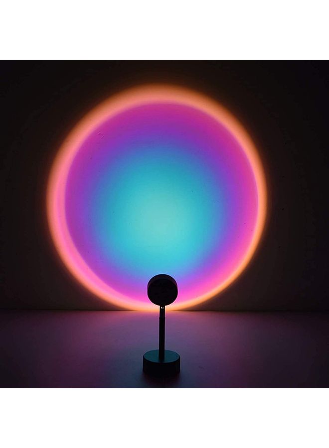 NIBEMINENT New Sunset Table Lamp Rainbow Light Black - Image 3