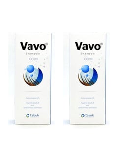 Vavo 2-Piece Set Ketoconazole Shampoo 2% To Treat Dandruff And Insomnia 100 ml  - Image 3