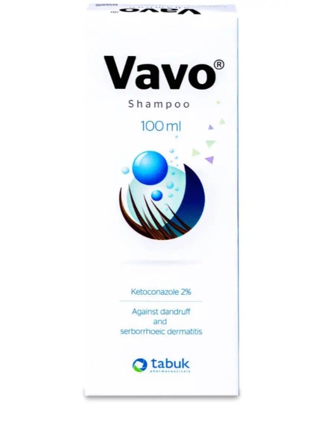فافو مجموعة من قطعتين شامبو كيتوكونازول 2% لعلاج قشرة الشعر والالتهابات 100 مل - Image 5