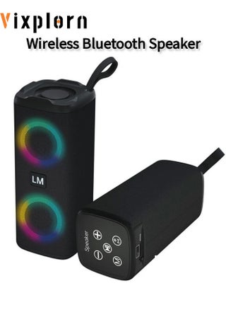 Portable Bluetooth Speaker IPX7 Waterproof Wireless Speaker with LED Melody with 70W High Volume Stereo Sound Support USB Outdoor RGB Wireless Stereo Round Speaker Surround Sound for Home Party Outdoor Picnic - pzsku/Z8C73FA55AF1034E00454Z/45/1744439837/1a967868-e5c1-40c9-be5a-6da12202801b