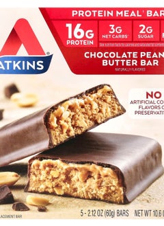 Protein Meal Bar Chocolate Peanut Butter  5 Bars 2.12 oz (60 g) Each - pzsku/Z8C740ABA22C65A72B5A8Z/45/_/1740571722/6f4e4340-7991-4bc6-b797-755f2bad4c17