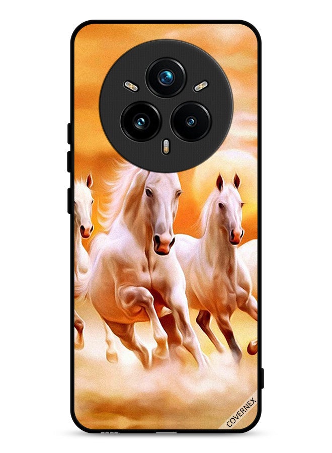 Covernex Realme 14 Pro 5G Protective Case Cover Horses Running