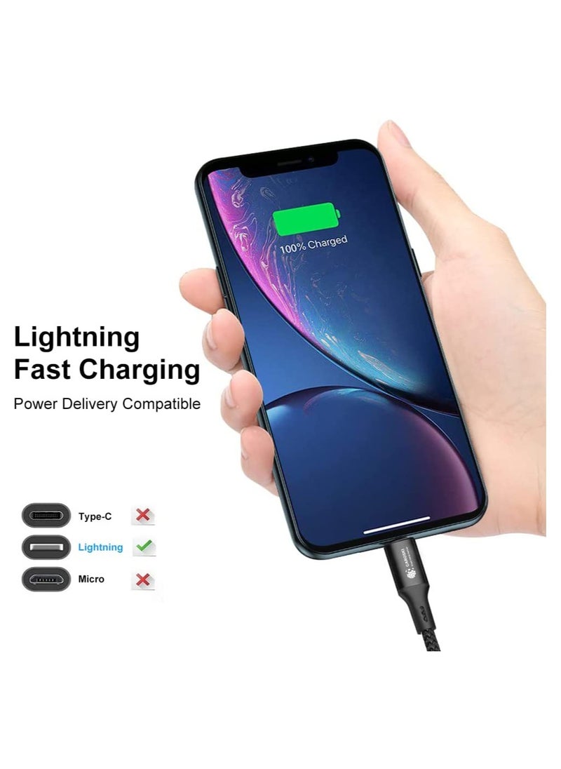 CAROSKI CAROSKI iPhone Charger Cable 1.2M USB C to Lightning Cable-Fast Charging Power Delivery PD 20W iPhone Cable for iPhone 14/14 Pro/14 Plus/14 Pro Max - iPad Pro - iPhone 8-13  - Image 5
