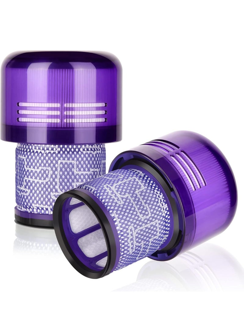 فلاتر الفراغ 2pcs استبدال فلاتر متوافقة مع ماكسة الكهرباء دايسون V11 V15 V14 ، فلاتر قابلة للغسيل HEPA ، استبدال مقارنة مع الجزء 970013-02 - Image 1