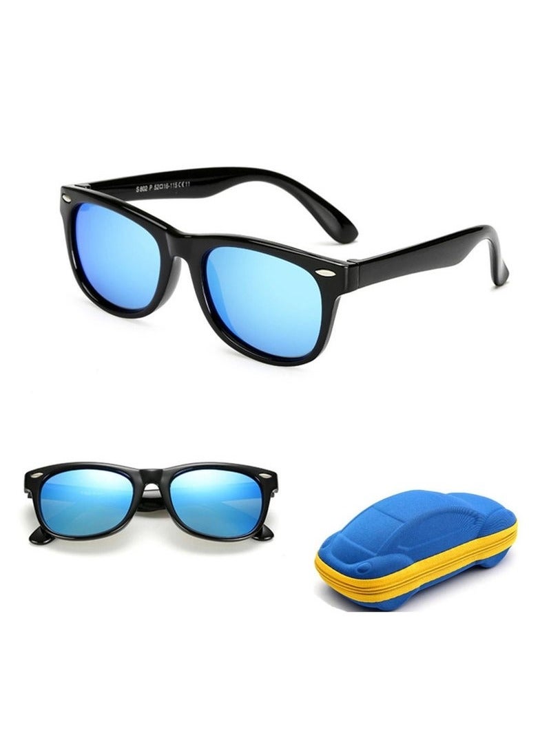 Generic Kids Polarized Sunglasses Rubber Flexible Shades for Girls Boys Age 3-9  - Image 5
