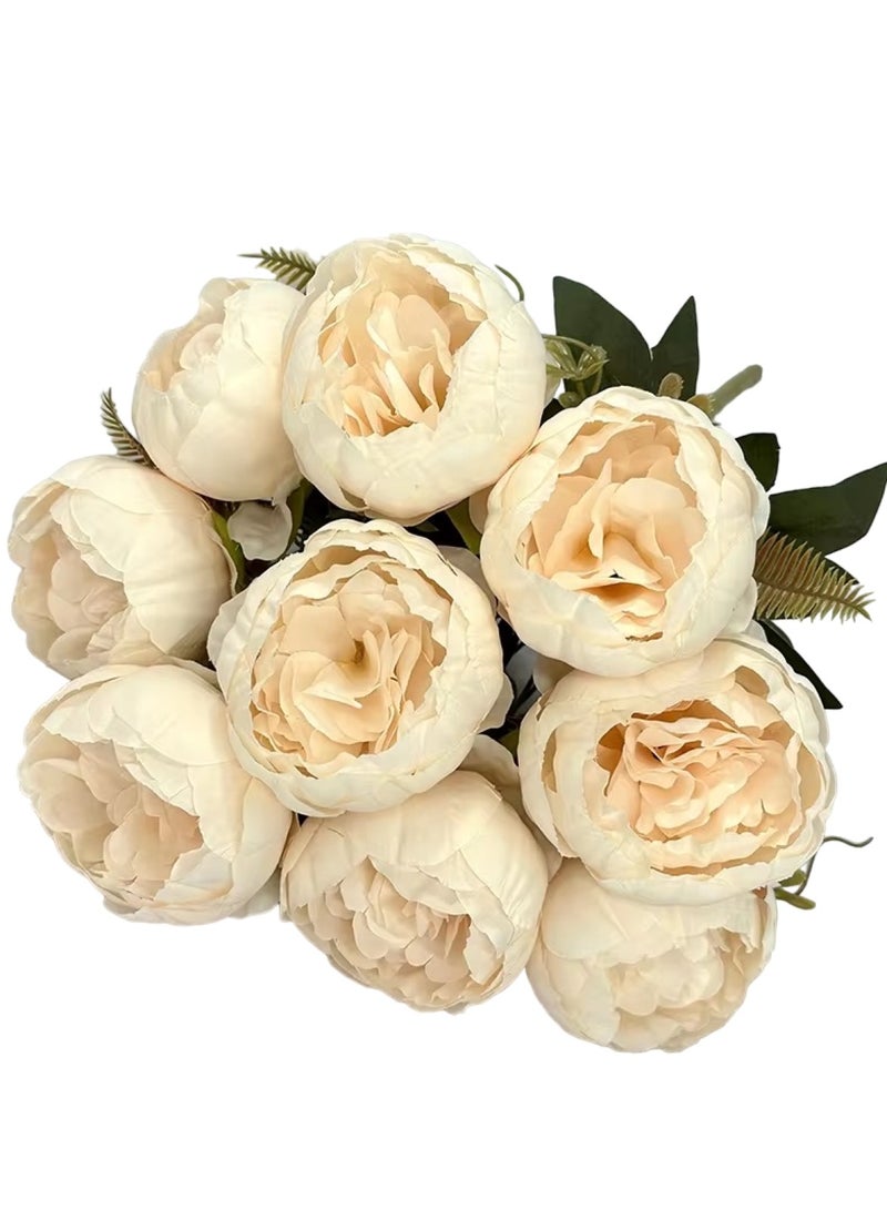 Huitich Artificial Flower Decor for Home, Parties, and Weddings yellow Champagne  - Image 1