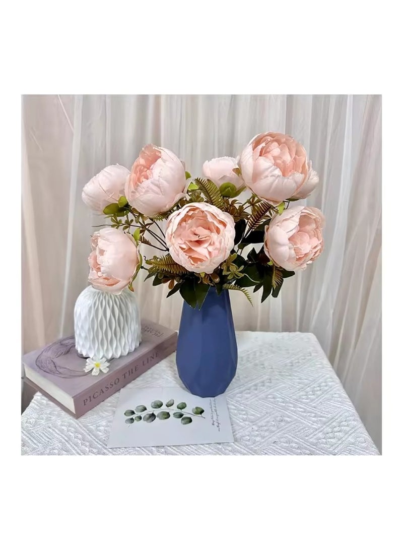 Huitich Artificial Flower Decor for Home, Parties, and Weddings yellow Champagne  - Image 5