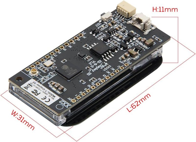 LILYGO لوحة تطوير T-Display-S3 ESP32-S3 مع شاشة LCD ST7789 بحجم 1.9 بوصة من TTGO - Image 5