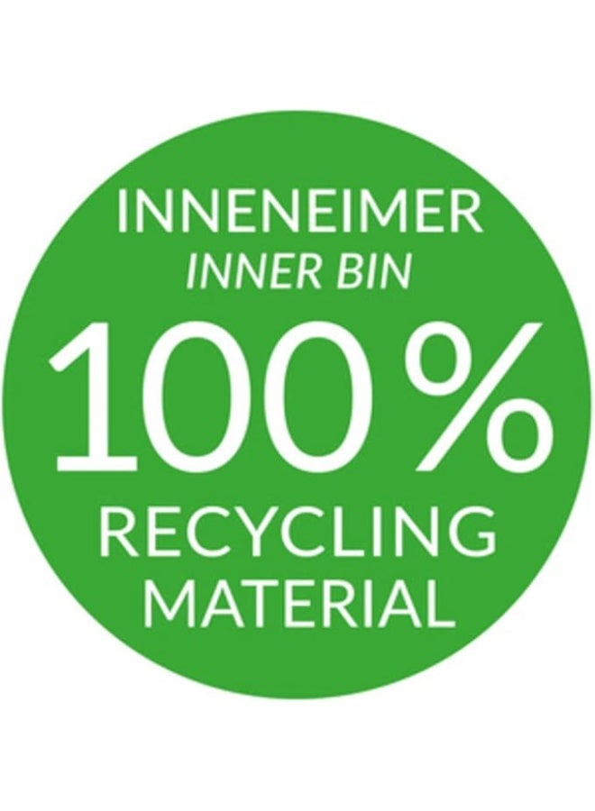 Hailo Trento Pedal Bin, 4 Liters, Compact Waste Bin with Lid, Foot Pedal Dustbin for Kitchen, Bathroom, Bedroom, Office, Stainless Steel, Made in Germany - HLO-0704-060 - Image 4