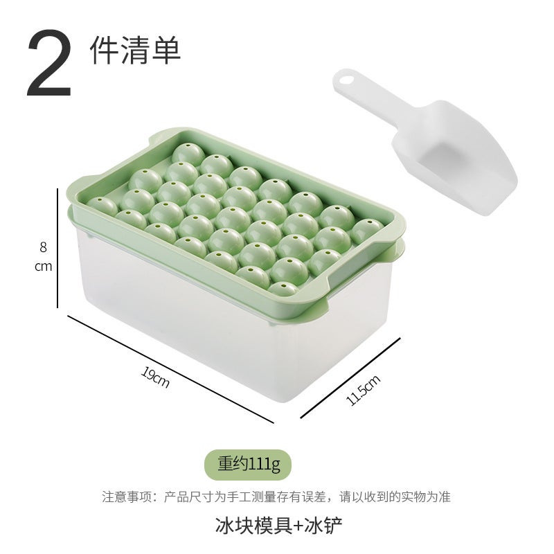 Ice Cube Sphere Molds for Home Bar Green 