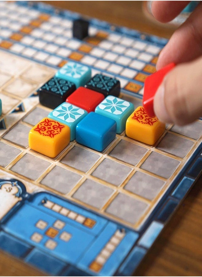Plan B Games Azul - Board Game - Artfully Embellish the Walls of your Palace by Drafting the most Beautiful tiles  - Image 2