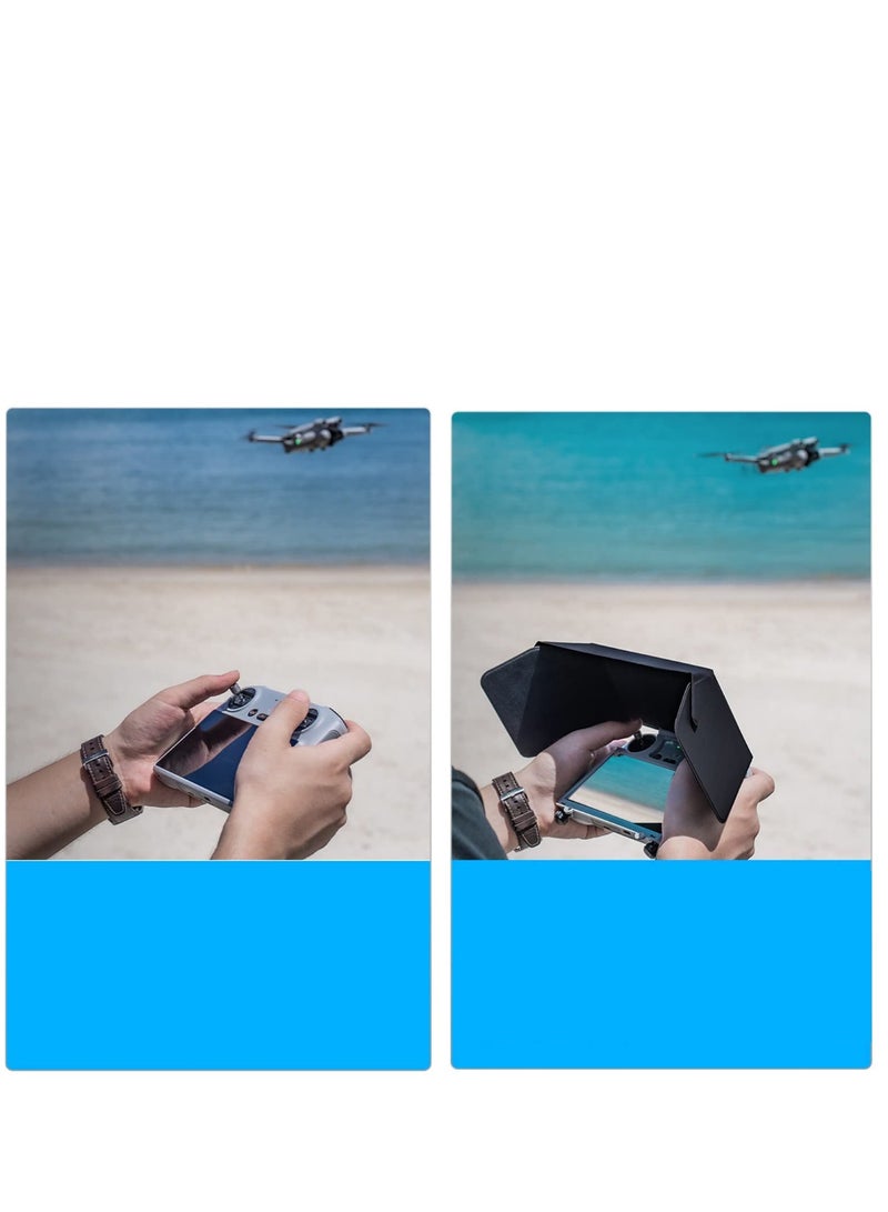 SYOSI DJI Mini 3 Pro RC Sun Hood Sunshade for DJI Mini 3 PRO Remote Controller Accessories  - Image 4