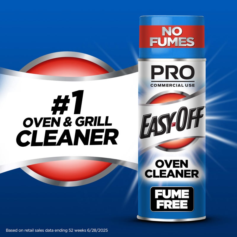 Easy Off Easy-Off Fume Free Oven Cleaner Spray, Lemon, 24oz, Removes Grease - Image 2