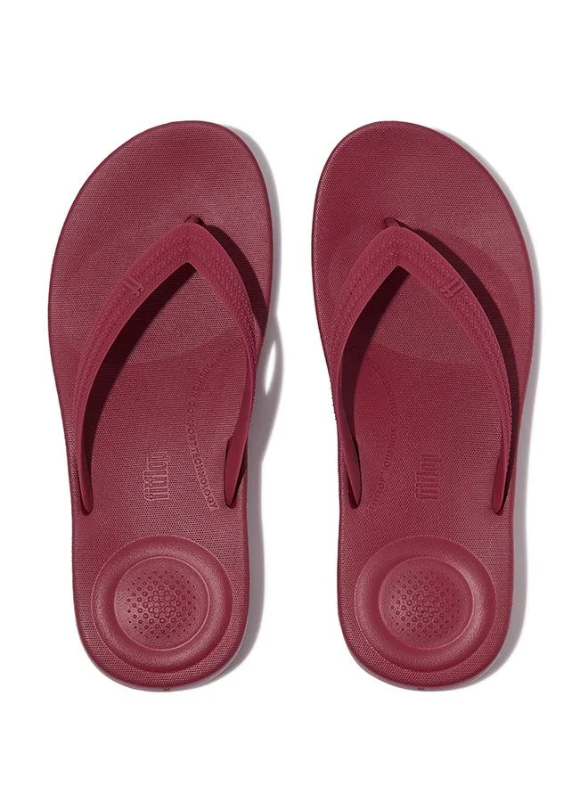 Fitflop iQUSHION MENS TEXTURED-STRAP FLIP-FLOPS