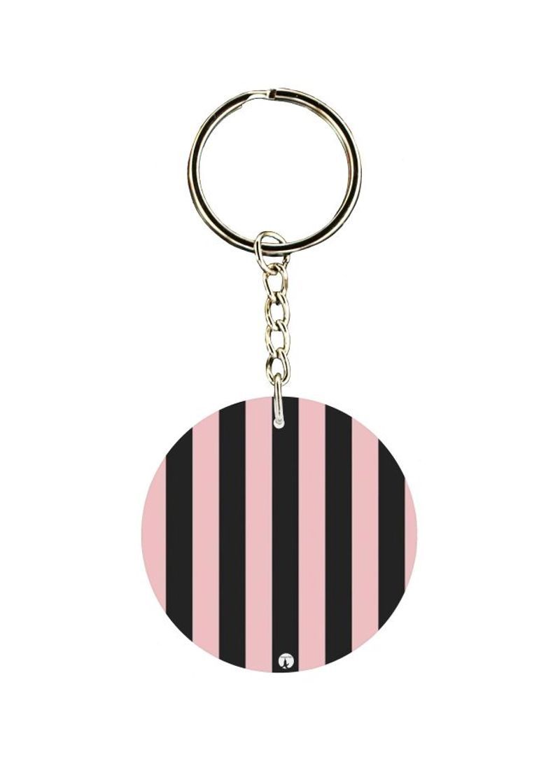 Printed Single Sided Keychain
