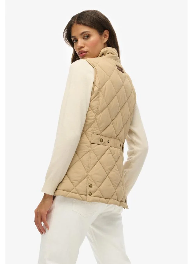 سوبر دراي سترة مبطنة بحافة مزينة